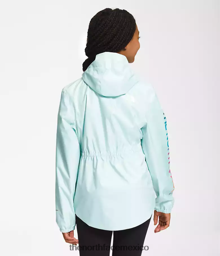 The North Face ropa NFHLJL757 claraboya azul niños chaqueta de lluvia anora
