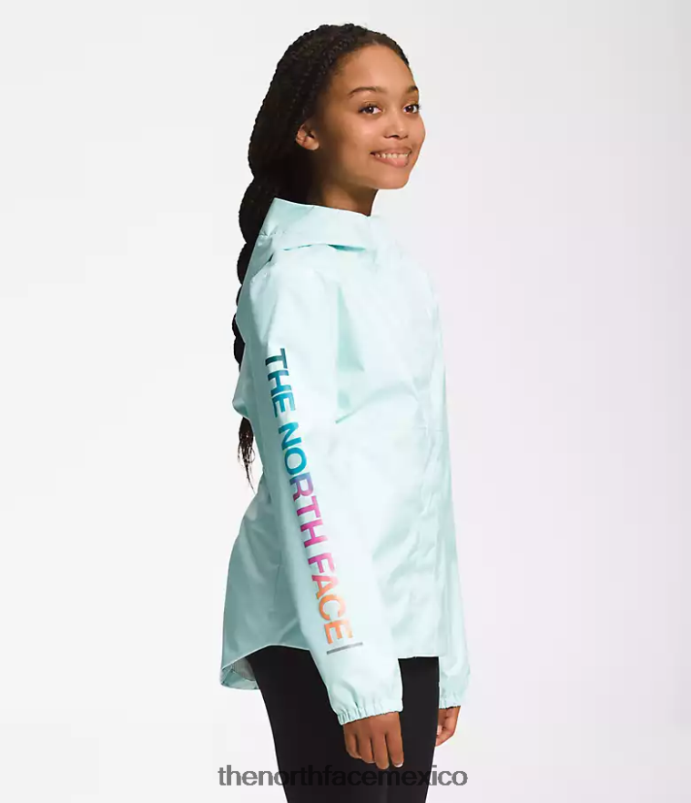 The North Face ropa NFHLJL757 claraboya azul niños chaqueta de lluvia anora