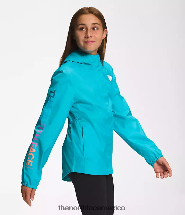 The North Face ropa NFHLJL759 buceo azul niños chaqueta de lluvia anora