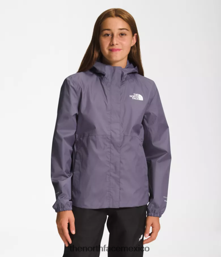 The North Face ropa NFHLJL760 pizarra lunar niños chaqueta de lluvia anora