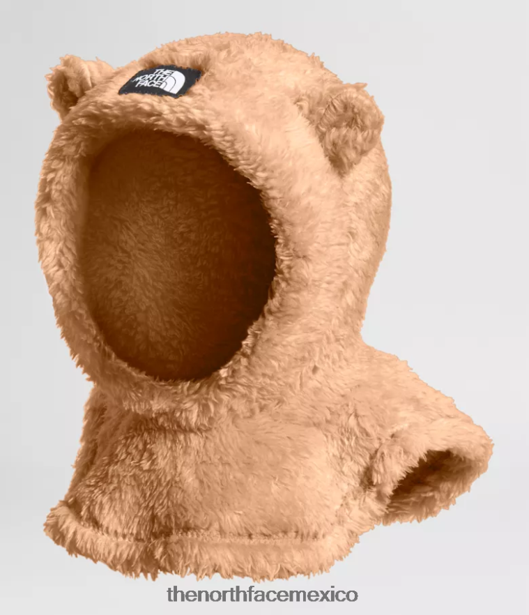 The North Face accesorio NFHLJL467 mantequilla de almendras bebé oso suave capucha de oso