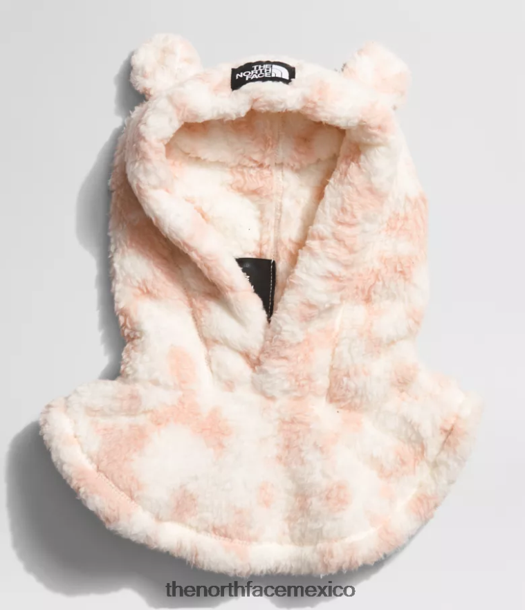 The North Face accesorio NFHLJL820 gardenia blanco desvanecido estampado floral bebé oso suave capucha de oso