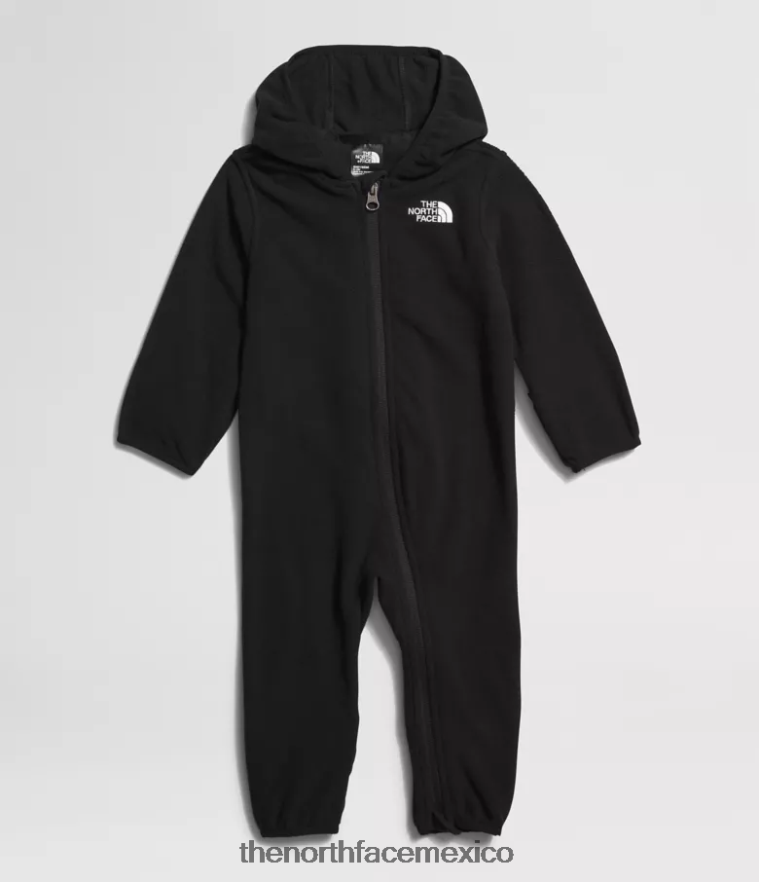 The North Face ropa NFHLJL1111 negro bebé glaciar de una sola pieza