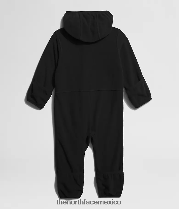 The North Face ropa NFHLJL1111 negro bebé glaciar de una sola pieza