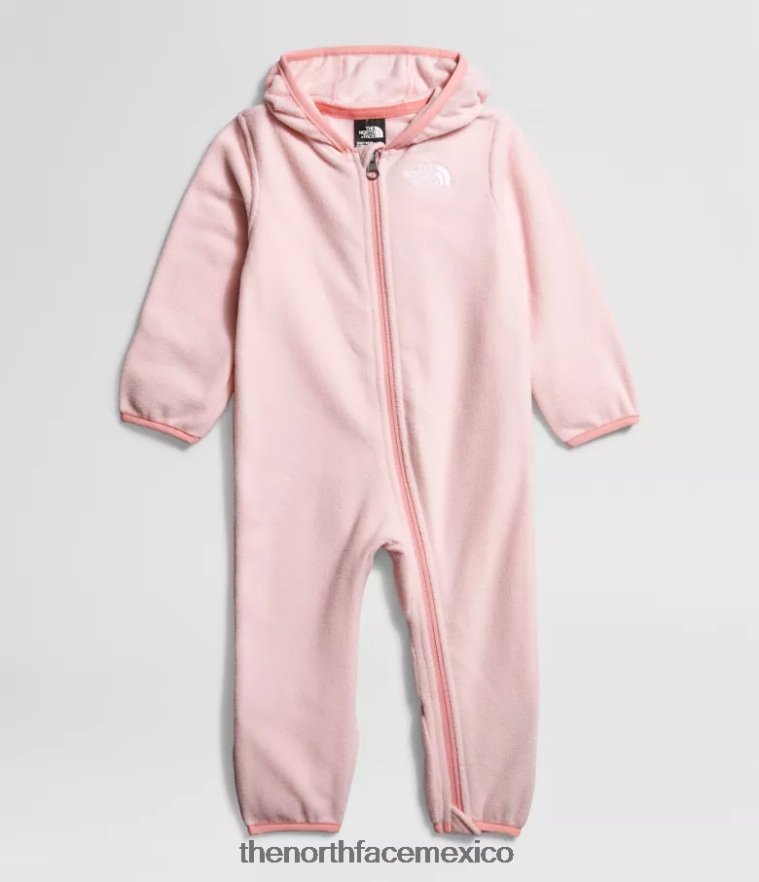 The North Face ropa NFHLJL1112 rosa purísimo bebé glaciar de una sola pieza
