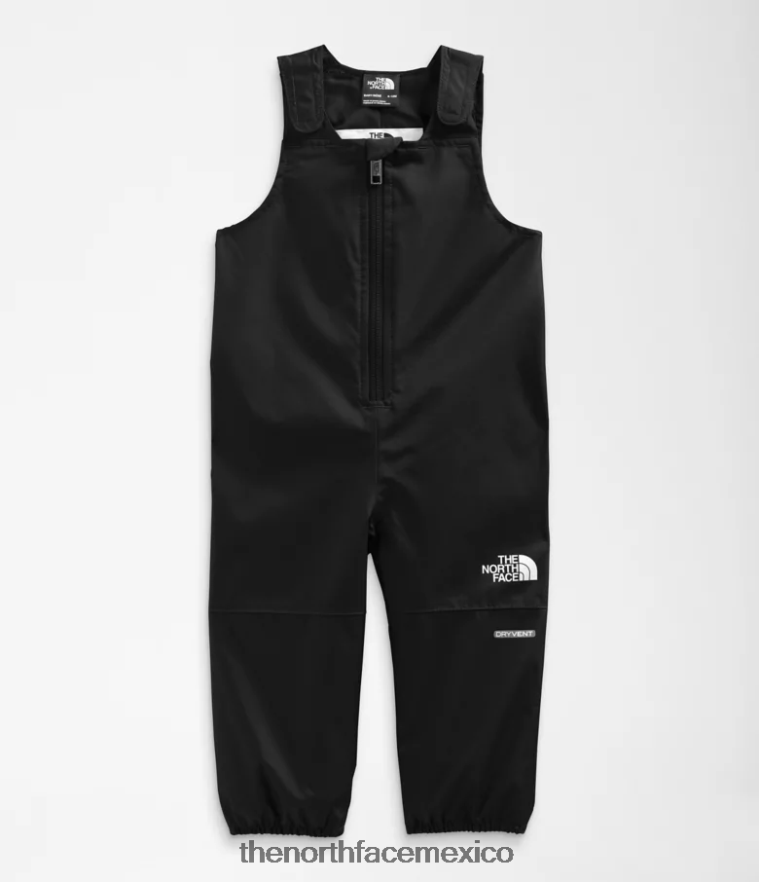 The North Face ropa NFHLJL189 negro bebé baberos de lluvia antora