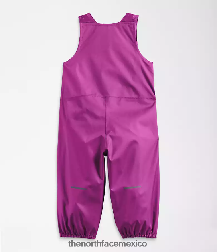 The North Face ropa NFHLJL191 flor de cactus púrpura bebé baberos de lluvia antora