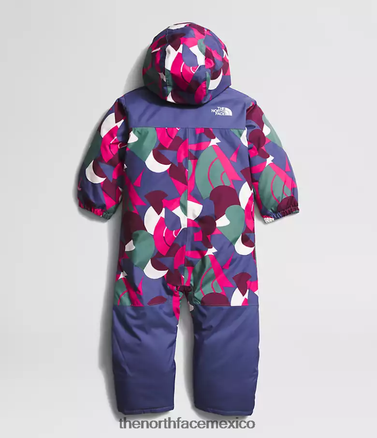 The North Face ropa NFHLJL275 señor. estampado abstracto grande rosa bebé traje de nieve libertad