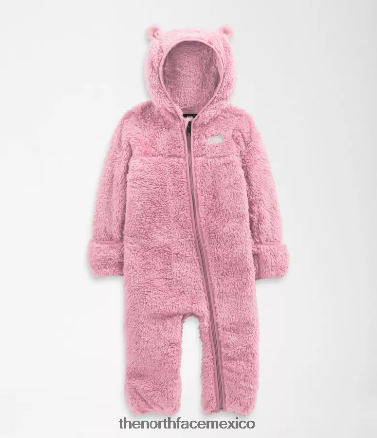 The North Face ropa NFHLJL400 camafeo rosa bebé oso de una sola pieza
