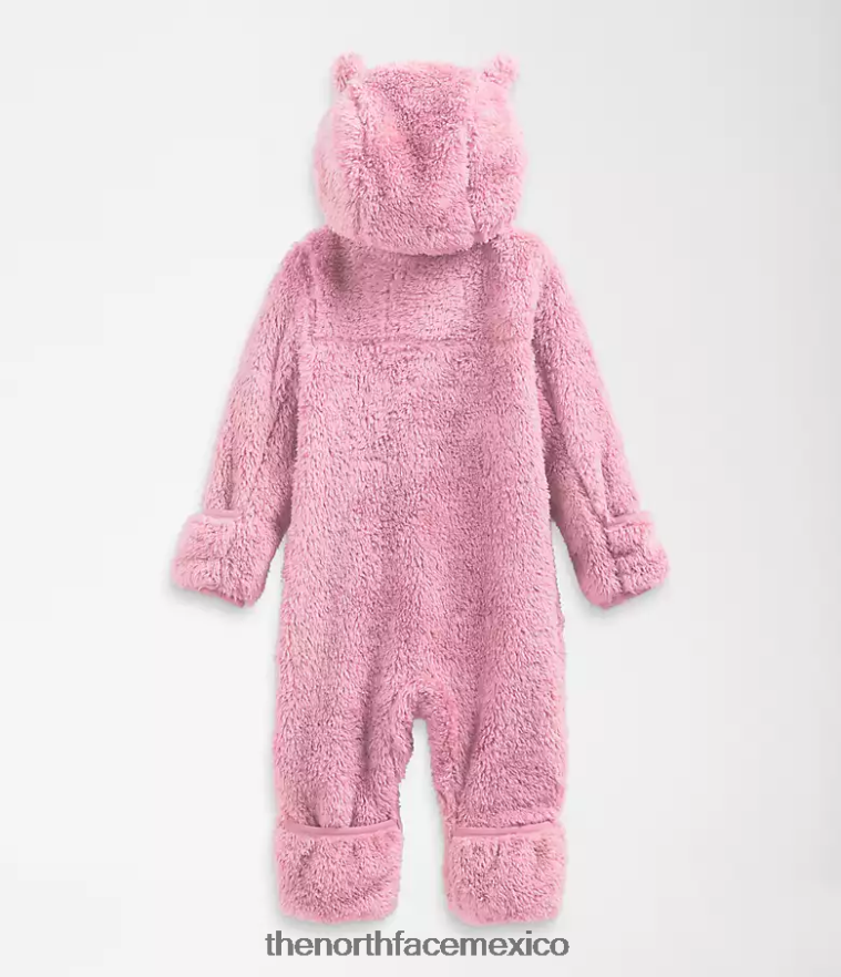 The North Face ropa NFHLJL400 camafeo rosa bebé oso de una sola pieza