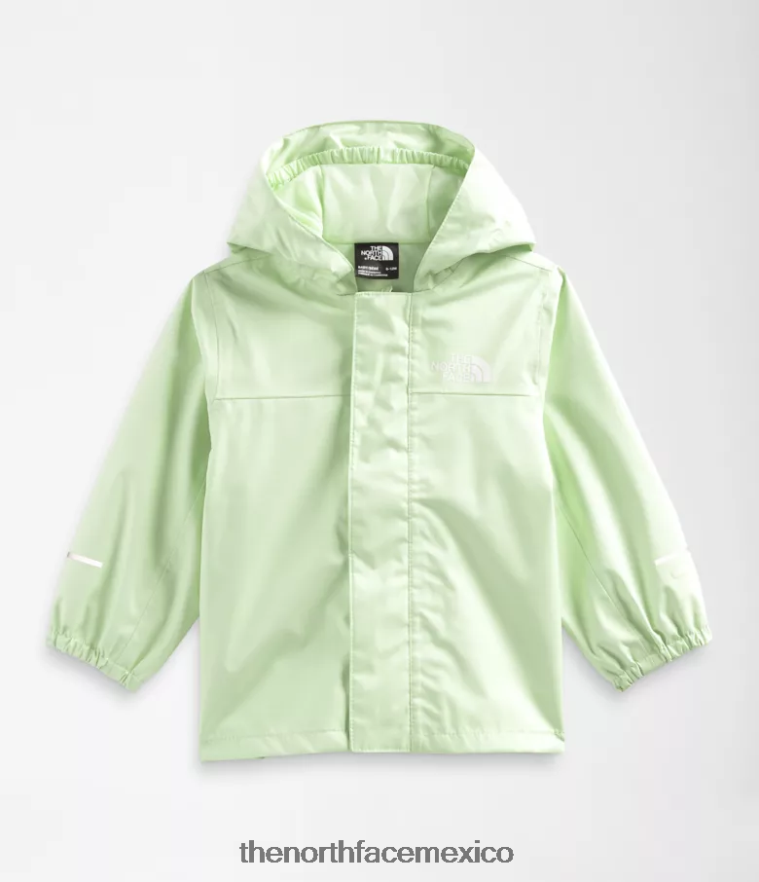 The North Face ropa NFHLJL590 crema de lima bebé chaqueta de lluvia anora