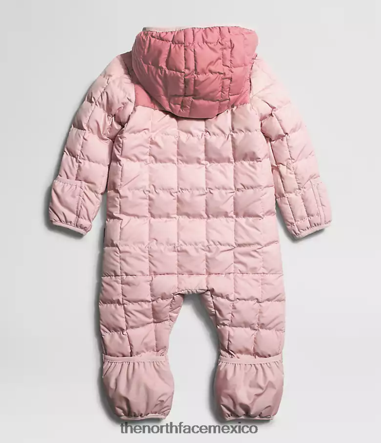 The North Face ropa NFHLJL695 rosa purísimo bebé termobola de una pieza