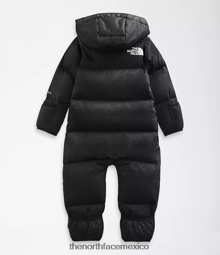 The North Face ropa NFHLJL91 negro bebé Bañador retro nuptse 1996
