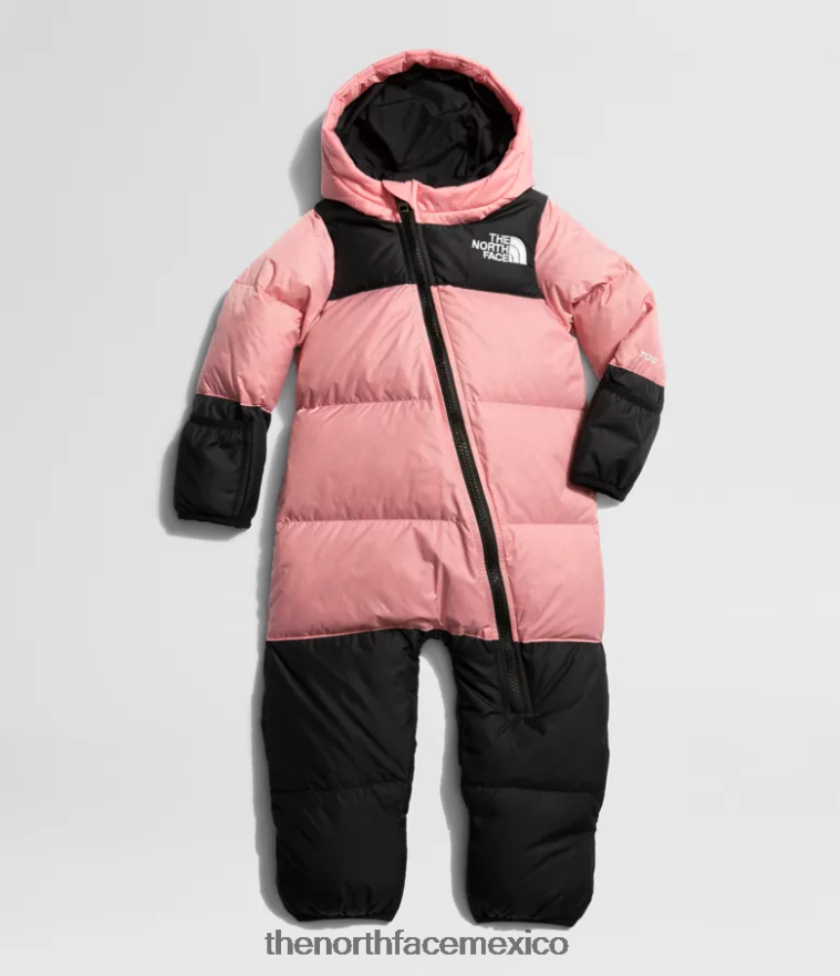 The North Face ropa NFHLJL92 rosa sombría bebé Bañador retro nuptse 1996
