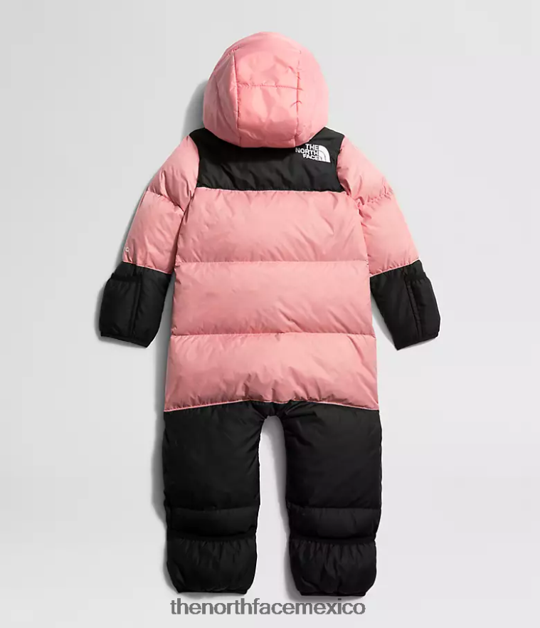 The North Face ropa NFHLJL92 rosa sombría bebé Bañador retro nuptse 1996