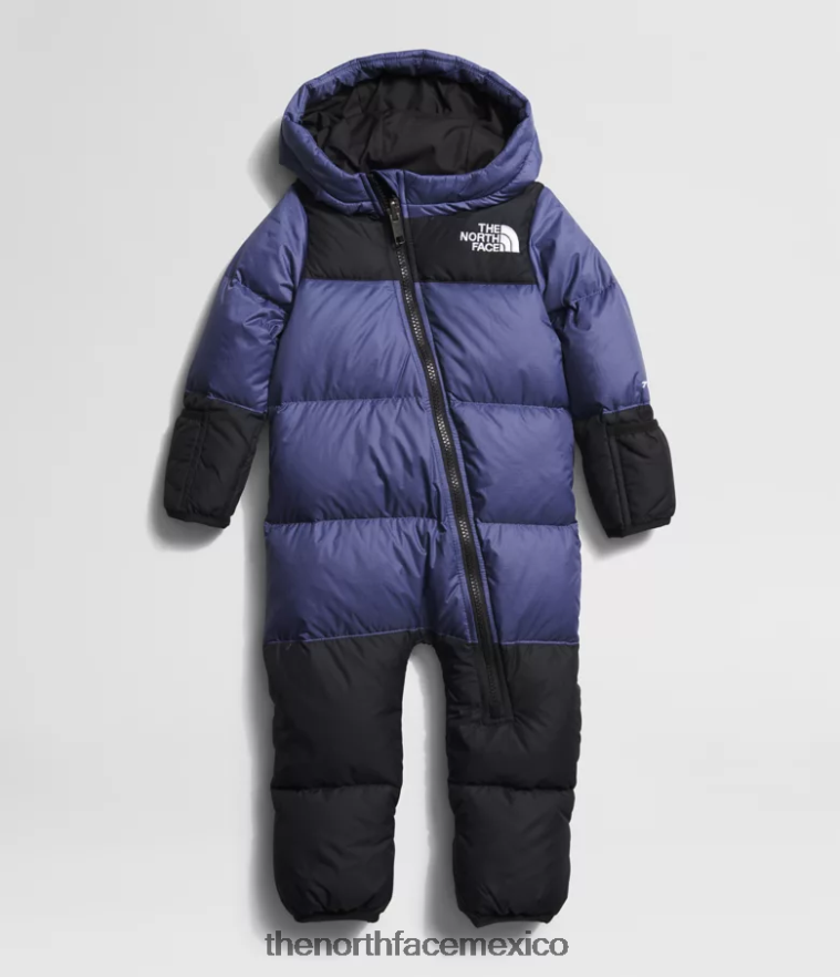 The North Face ropa NFHLJL93 cueva azul bebé Bañador retro nuptse 1996