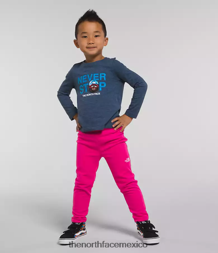The North Face ropa NFHLJL1063 señor. rosa niños pantalones glaciares