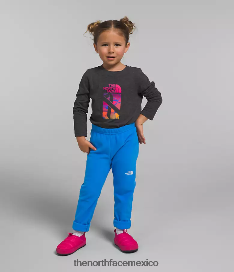 The North Face ropa NFHLJL1064 azul optico niños pantalones glaciares