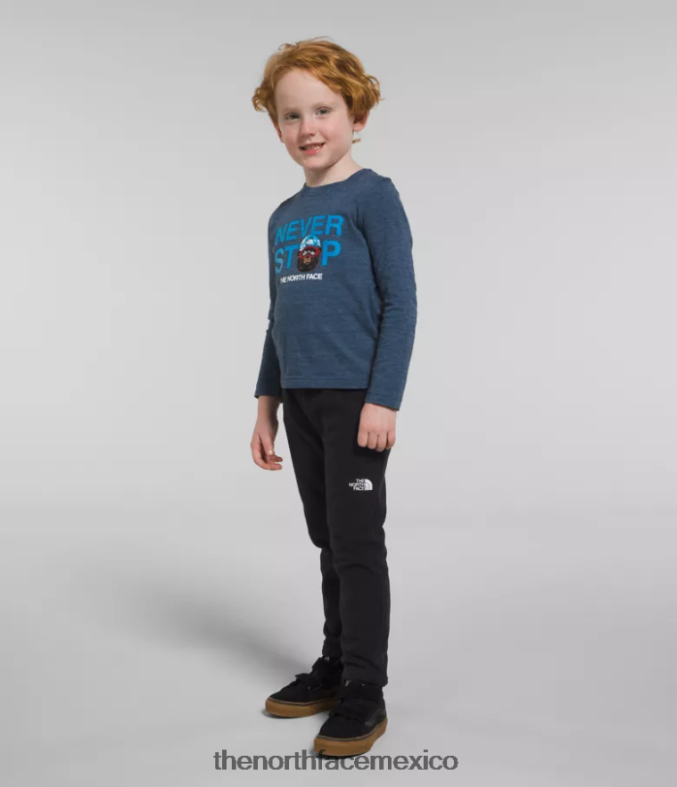 The North Face ropa NFHLJL1065 negro niños pantalones glaciares
