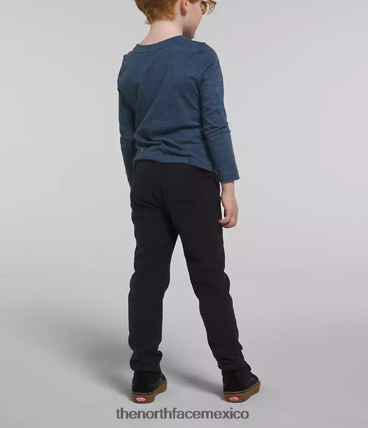 The North Face ropa NFHLJL1065 negro niños pantalones glaciares