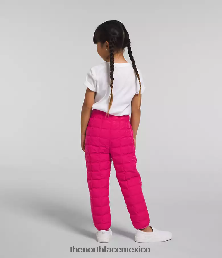 The North Face ropa NFHLJL1189 señor. rosa niños pantalones termoball reversibles