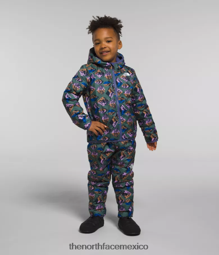 The North Face ropa NFHLJL1191 cueva azul niños pantalones termoball reversibles