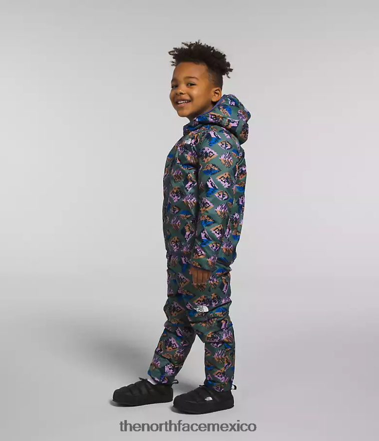 The North Face ropa NFHLJL1191 cueva azul niños pantalones termoball reversibles