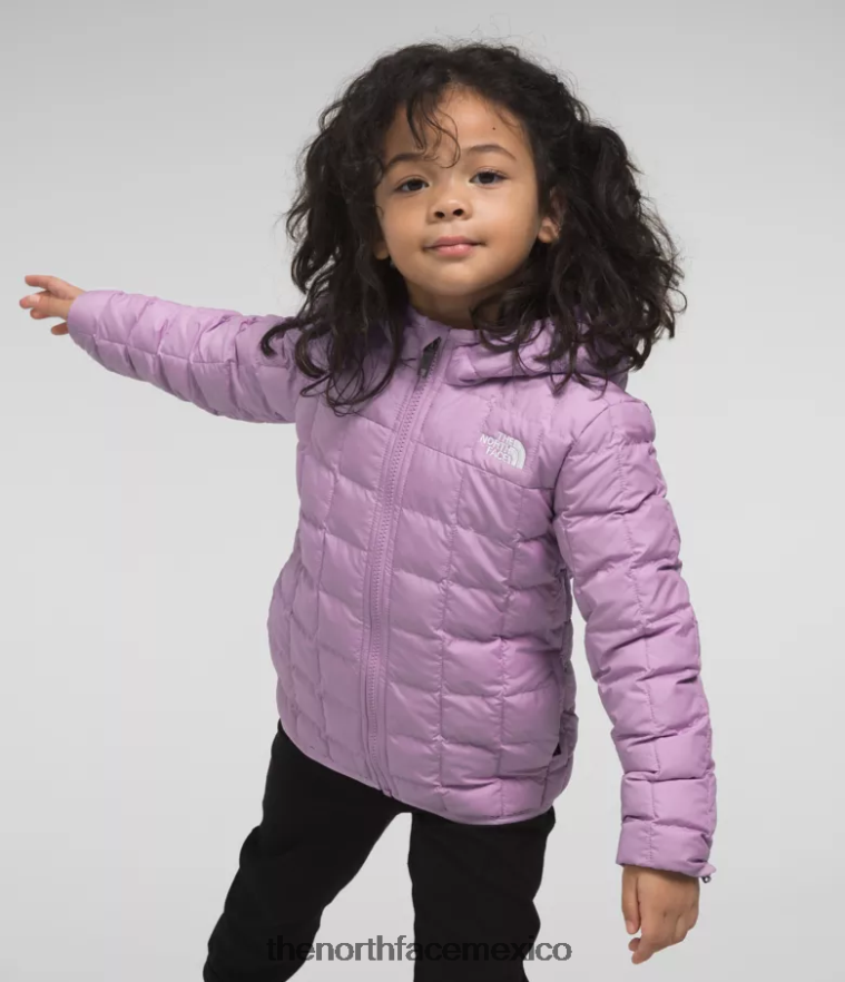 The North Face ropa NFHLJL1240 lupino niños chamarra reversible con capucha y termobola