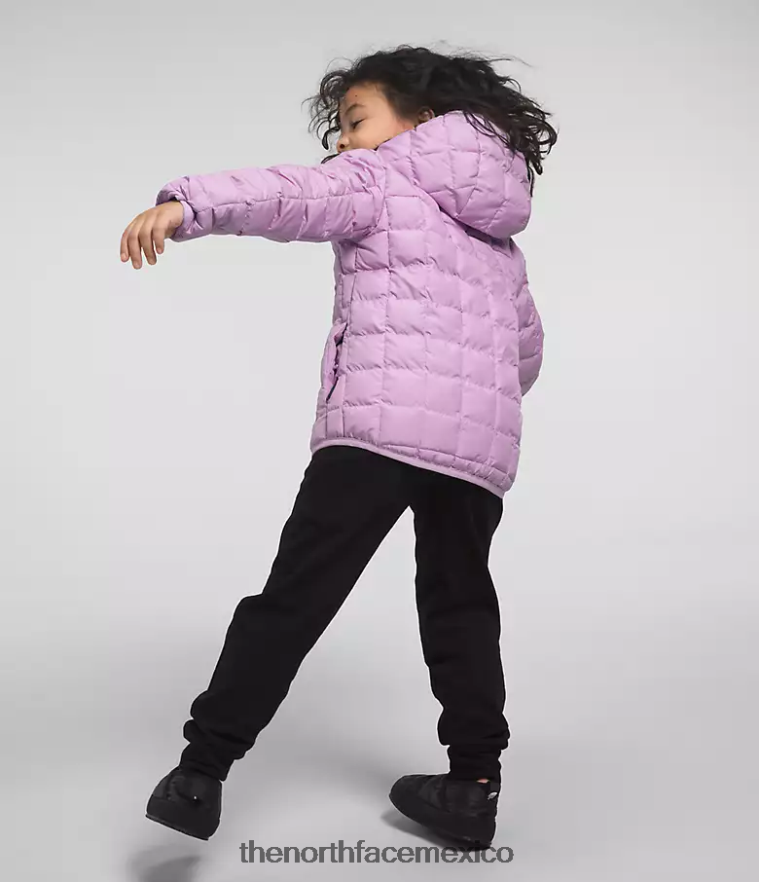 The North Face ropa NFHLJL1240 lupino niños chamarra reversible con capucha y termobola