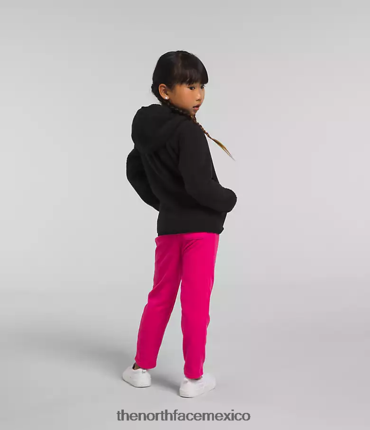 The North Face ropa NFHLJL464 negro niños Forrest sudadera con capucha y cierre completo