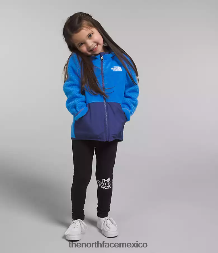 The North Face ropa NFHLJL465 azul optico niños Forrest sudadera con capucha y cierre completo