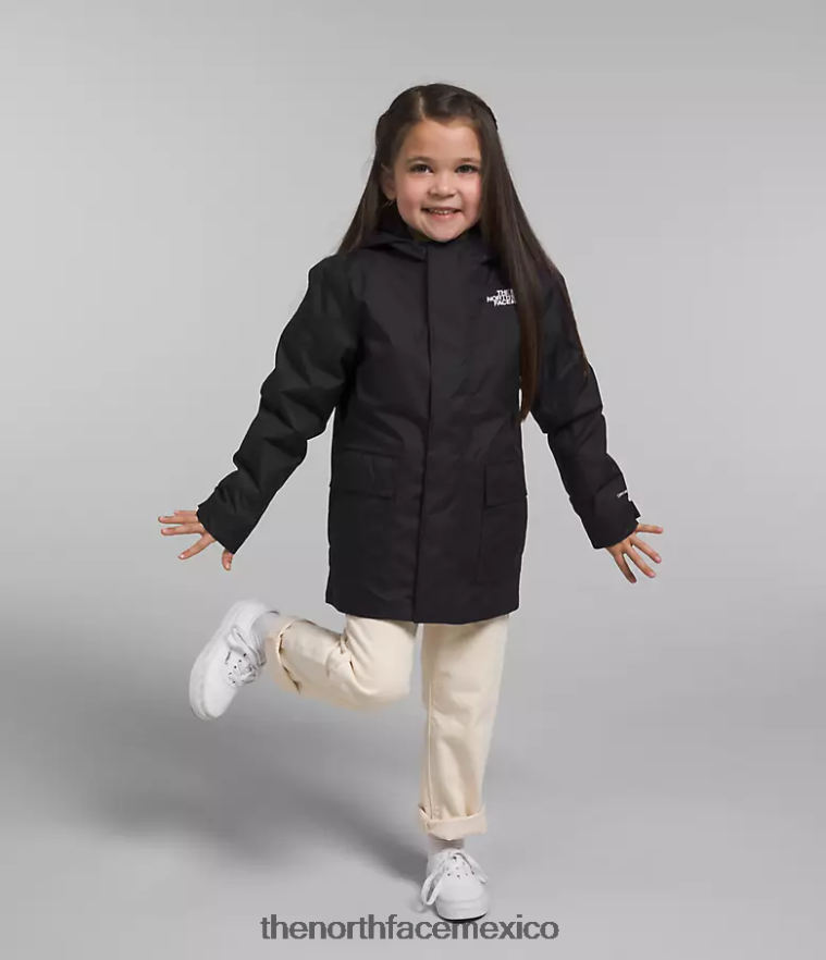 The North Face ropa NFHLJL585 negro niños triclima norte abajo