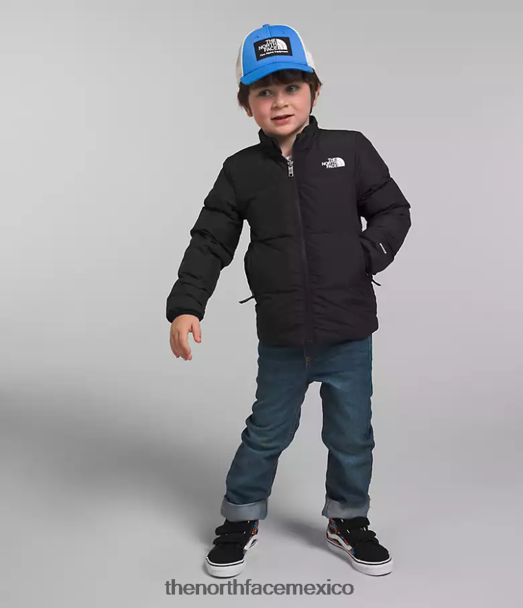 The North Face ropa NFHLJL585 negro niños triclima norte abajo