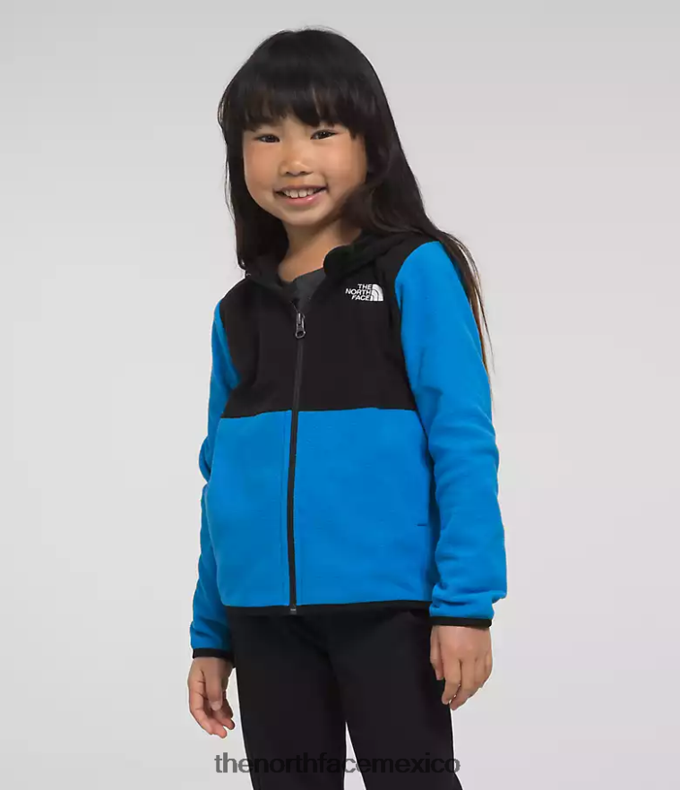 The North Face ropa NFHLJL693 azul optico niños sudadera con capucha y cierre completo glaciar