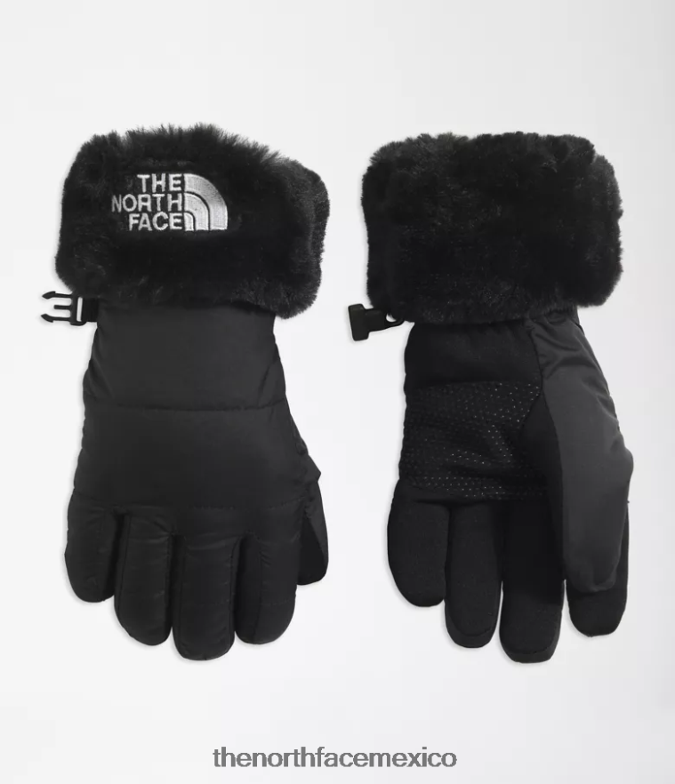 The North Face accesorio NFHLJL460 negro niños guantes de remolino mossbud