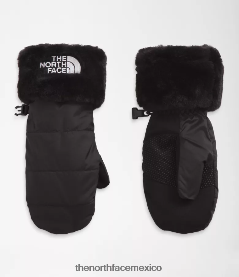 The North Face accesorio NFHLJL629 negro niños guantes de remolino mossbud
