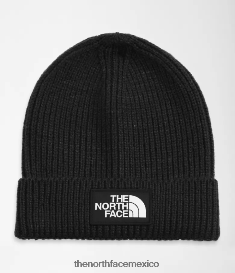 The North Face accesorio NFHLJL75 negro niños gorro con puños y logo de tnf