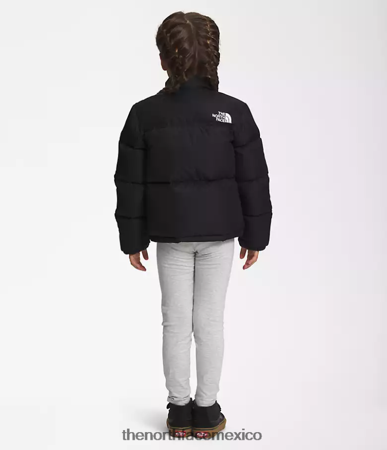 The North Face ropa NFHLJL529 negro niños chaqueta retro nuptse 1996