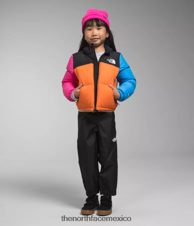 The North Face ropa NFHLJL530 mandarín niños chaqueta retro nuptse 1996