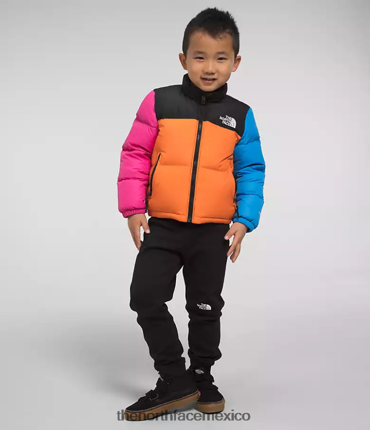 The North Face ropa NFHLJL530 mandarín niños chaqueta retro nuptse 1996