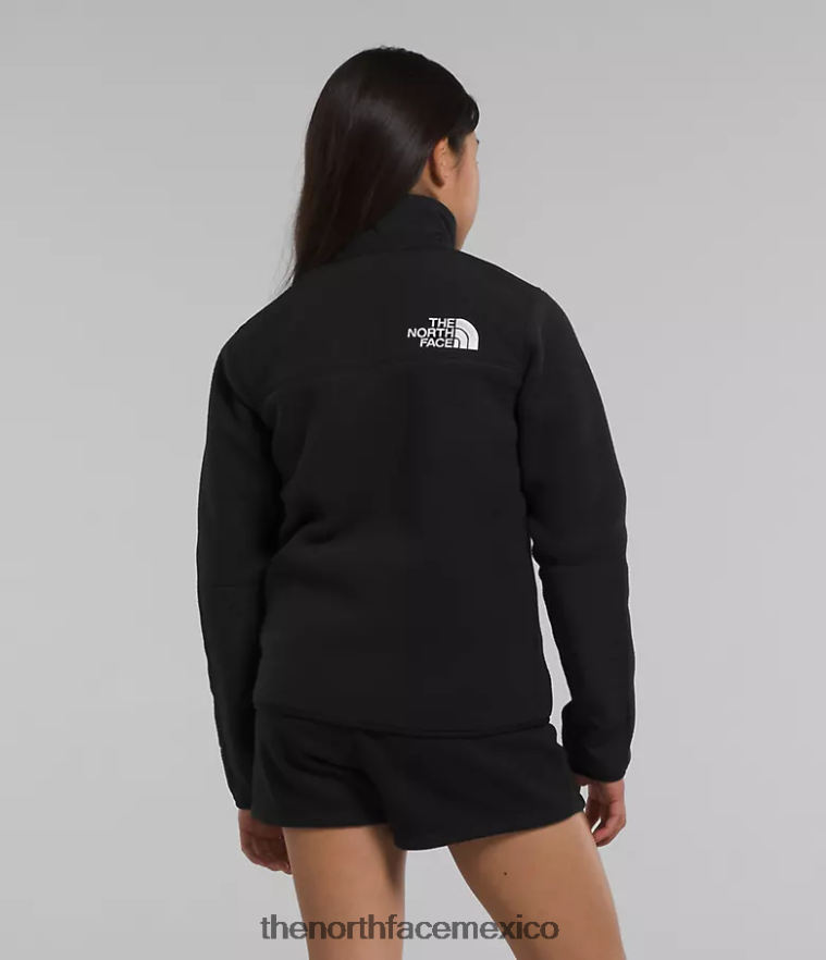 The North Face ropa NFHLJL582 negro niños chaqueta denali