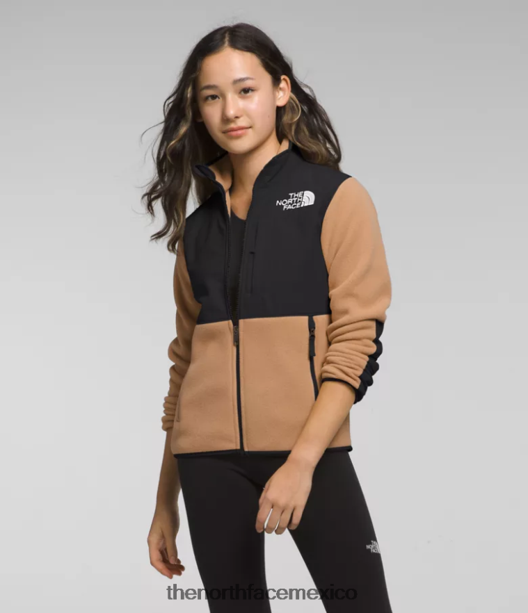 The North Face ropa NFHLJL583 mantequilla de almendras niños chaqueta denali