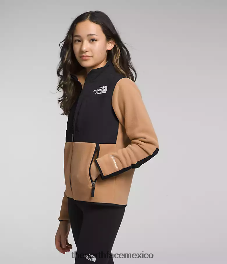The North Face ropa NFHLJL583 mantequilla de almendras niños chaqueta denali