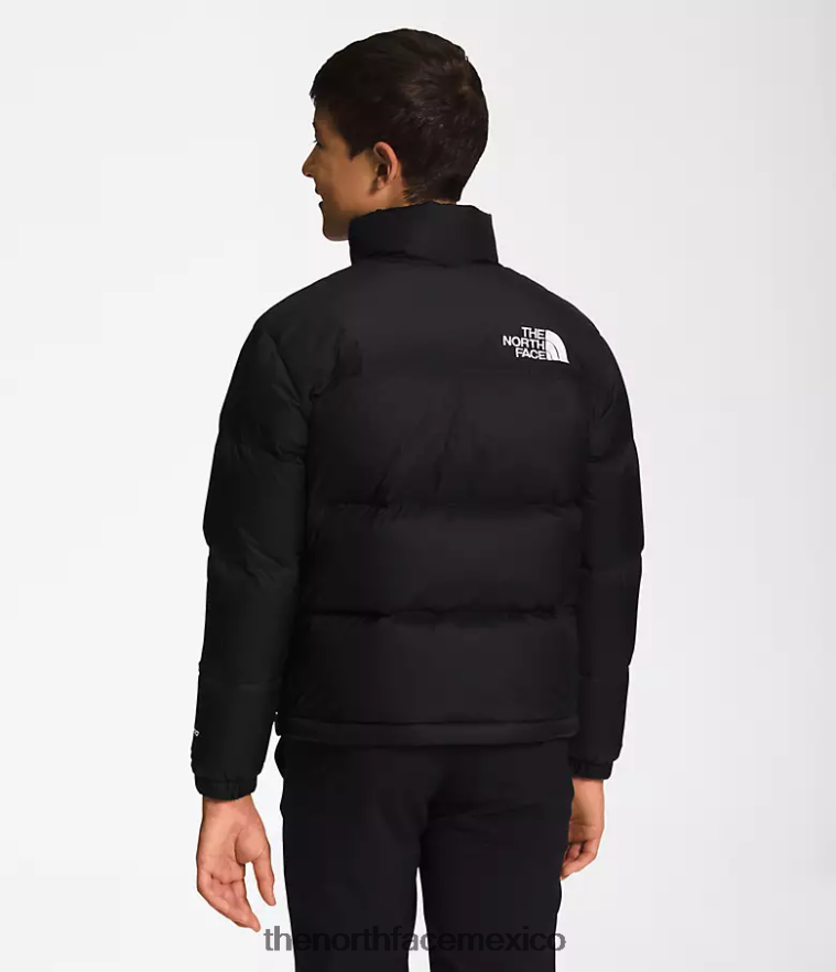 The North Face ropa NFHLJL911 negro niños chaqueta retro nuptse 1996