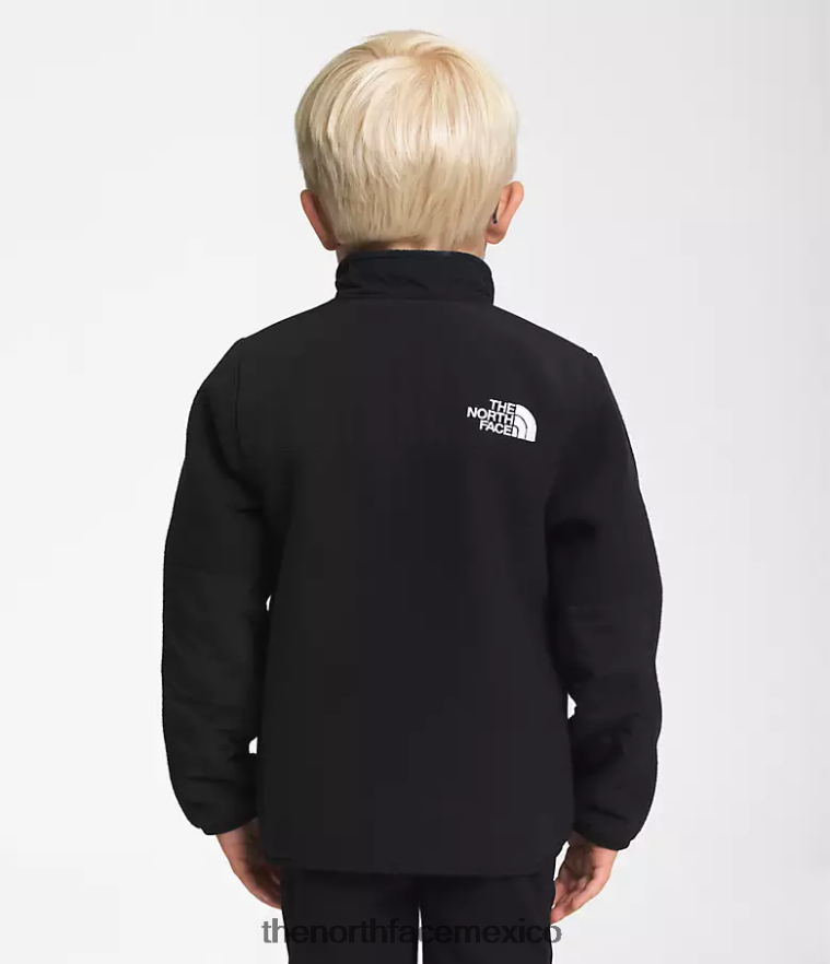 The North Face ropa NFHLJL987 negro niños chaqueta denali