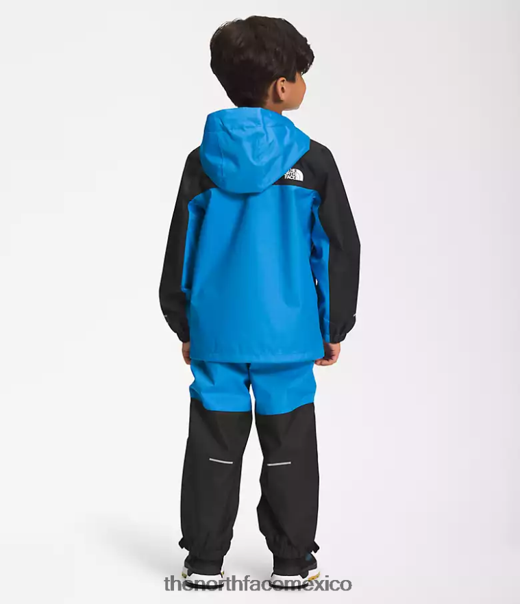 The North Face ropa NFHLJL87 azul súper sónico niños chaqueta de lluvia anora