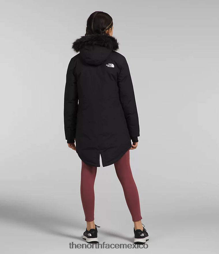 The North Face ropa NFHLJL179 negro niños parka ártica
