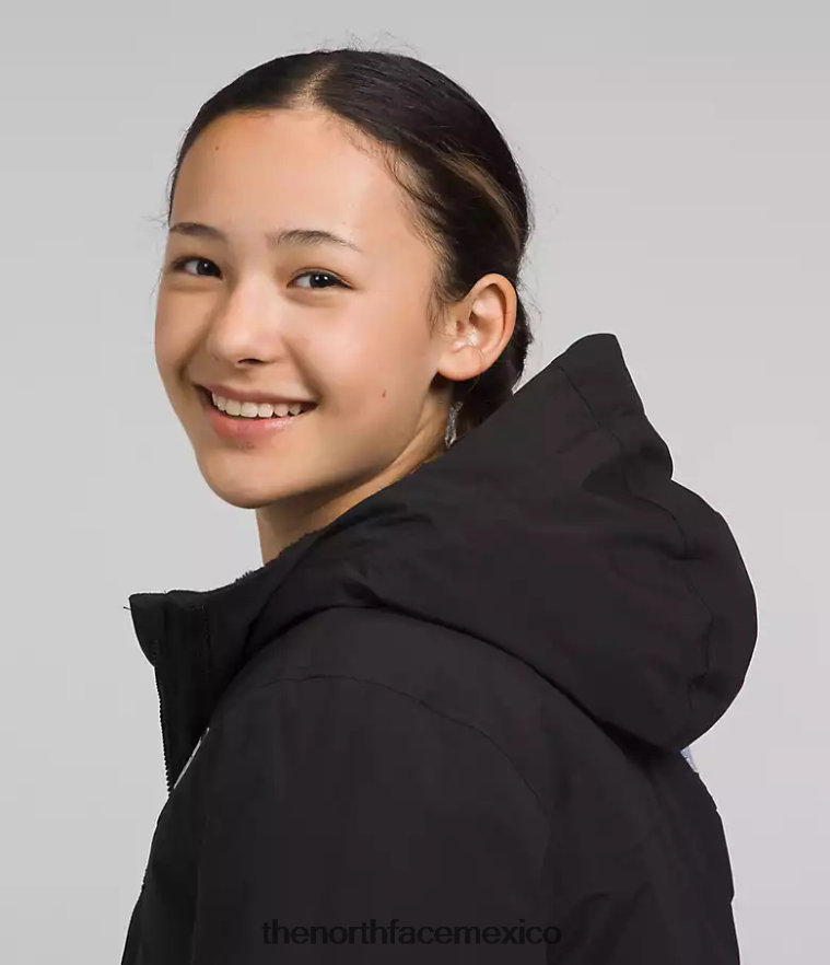 The North Face ropa NFHLJL179 negro niños parka ártica