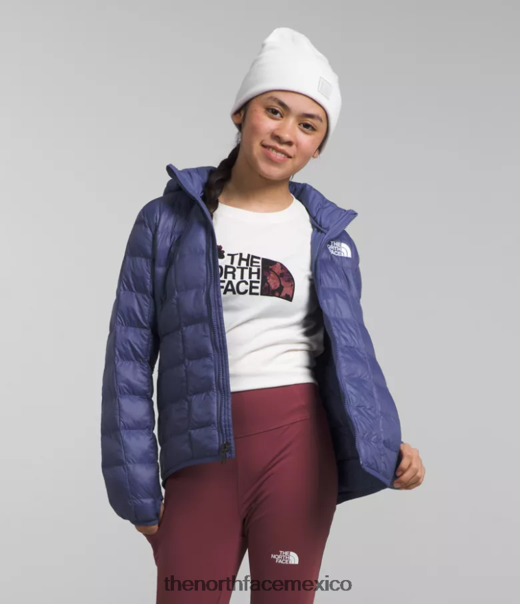 The North Face ropa NFHLJL182 cueva azul niños chaqueta térmica con capucha