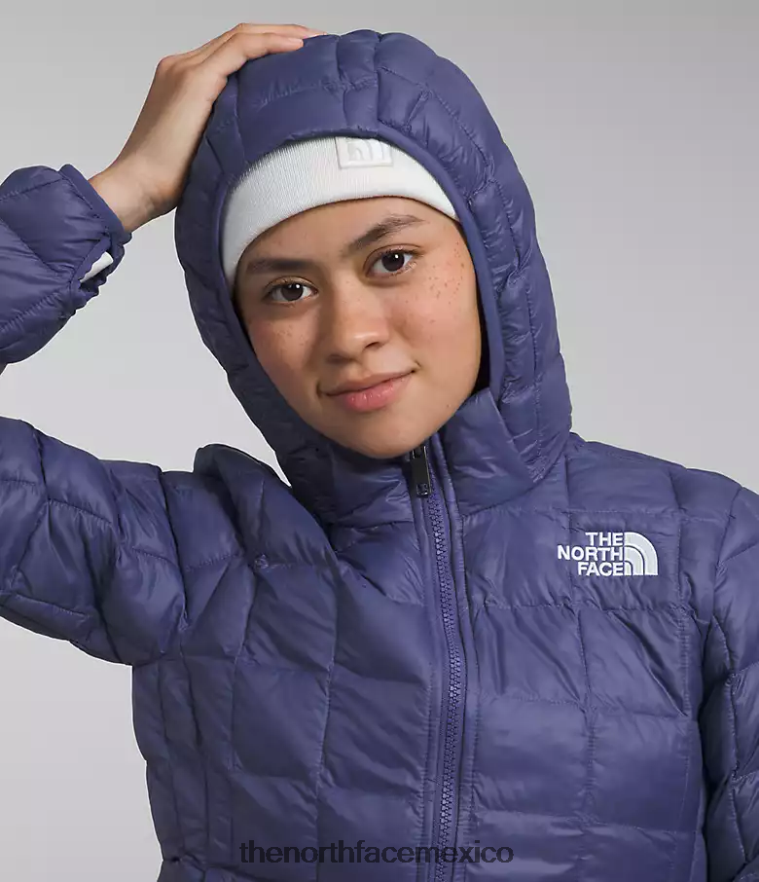 The North Face ropa NFHLJL182 cueva azul niños chaqueta térmica con capucha